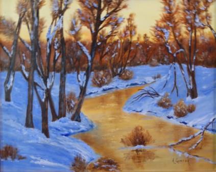 Snowy Twilight