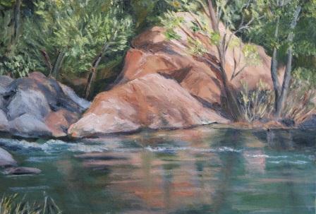 Spring on Oak Creek