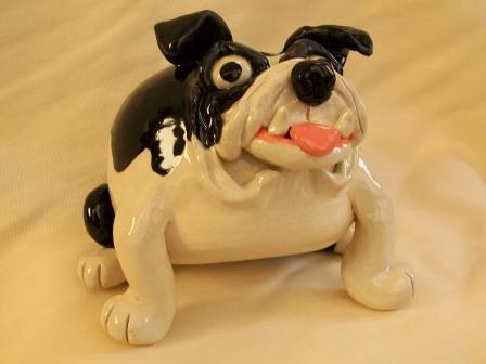 Black & White Dog Bank