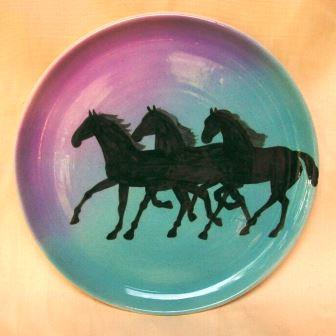 3 Horse Silhouettes
