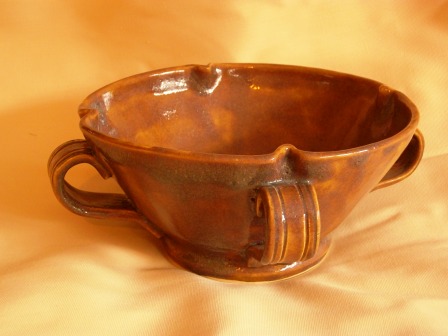 Four Handled Bowl