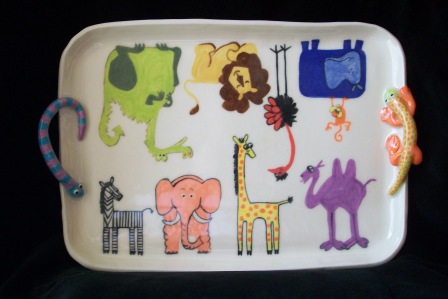 Animal Figure Tray