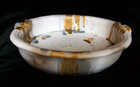 Shallow handled Bowl