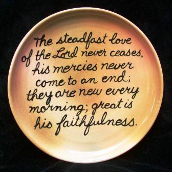 Lamenations 3:22-23