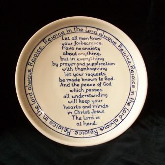 Rejoice Plate